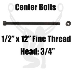 1/2" x 12" Center Bolt