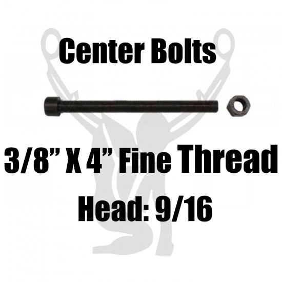 3/8"x 4" Center Bolt 3/8"x 4" Center Bolt