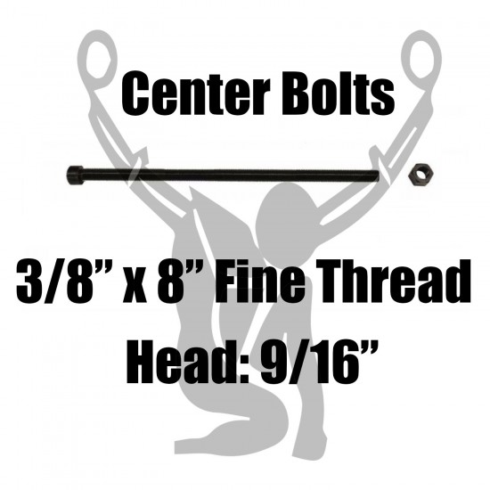 3/8"x 8" Center Bolt 3/8"x 8" Center Bolt