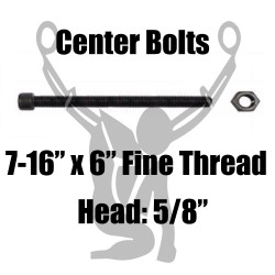 7/16" x 6" Center Bolt