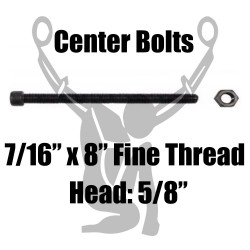 7/16" x 8" Center Bolt