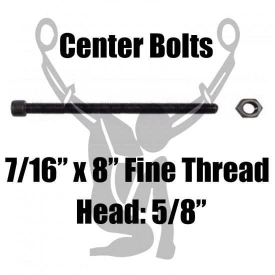 7/16" x 8" Center Bolt 7/16" x 8" Center Bolt