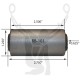 RB-101 Rubber Encased Bushing RB-101 Rubber Encased Bushing