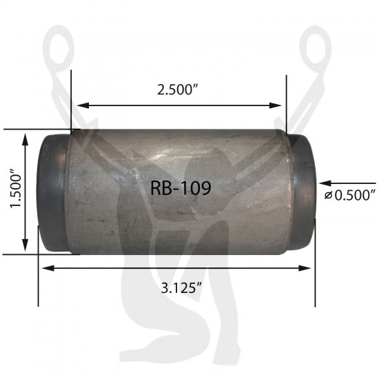 RB-109 Rubber Encased Bushing