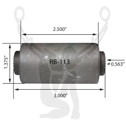RB-113 Rubber Encased Bushing