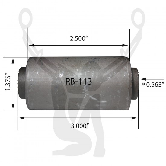 RB-113 Rubber Encased Bushing