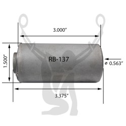 RB-137 Rubber Encased Bushing