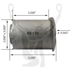 RB-139 Rubber Encased Bushing