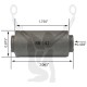 RB-142 Rubber Encased Bushing