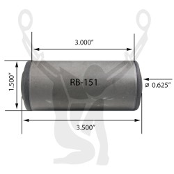 RB-151 Rubber Encased Bushing