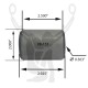 RB-153 Rubber Encased Bushing