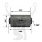 RB-159 Rubber Encased Bushing