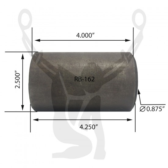RB-162 Rubber Encased Bushing