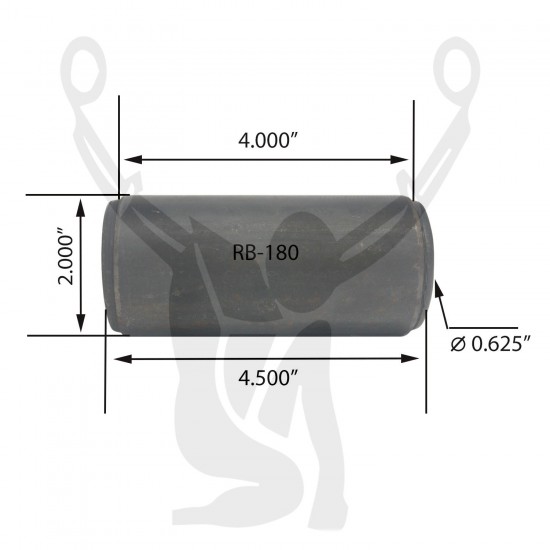 RB-180 Rubber Encased Bushing RB-180 Rubber Encased Bushing
