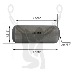 RB-181 Rubber Encased Bushing