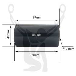 RB-188 Rubber Encased Bushing