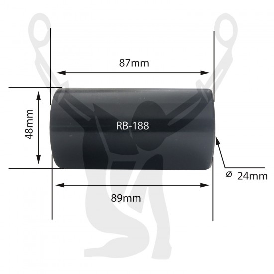 RB-188 Rubber Encased Bushing