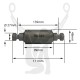 RB-189 Rubber Encased Bushing RB-189 Rubber Encased Bushing