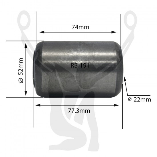 RB-191 Rubber Encased Bushing RB-191 Rubber Encased Bushing