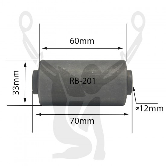RB-201 Rubber Encased Bushing