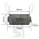 RB-201 Rubber Encased Bushing