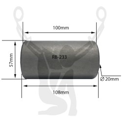 RB-233 Rubber Encased Bushing