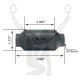 RB-236 Rubber Encased Bushing RB-236 Rubber Encased Bushing