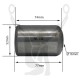 RB-238 Rubber Encased Bushing