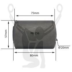 RB-256 Rubber Encased Bushing