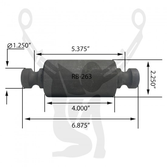 RB-263 Rubber Encased Bushing