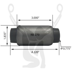 RB-270 Rubber Encased Bushing