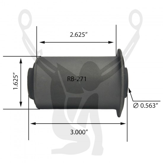RB-271 Rubber Encased Bushing