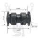 RB-275 Rubber Encased Bushing