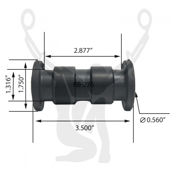 RB-276 Rubber Encased Bushing