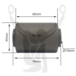 RB-281 Rubber Encased Bushing