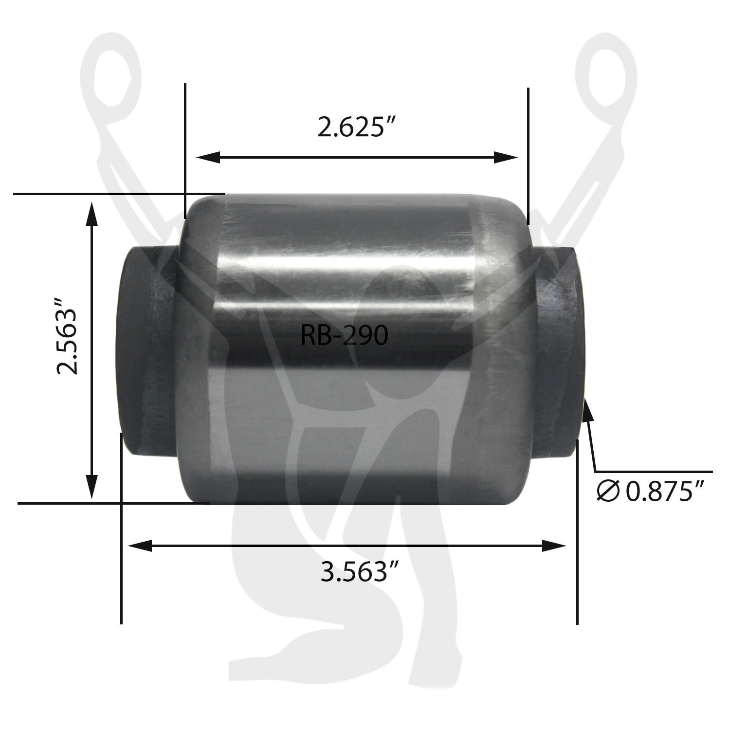 Orbit RB-200/150 2X2-1/2 Reducing Bushing