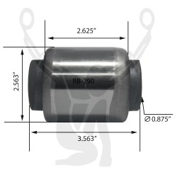 RB-290 Rubber Encased Bushing