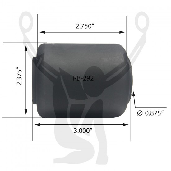 RB-292 Rubber Encased Bushing RB-292 Rubber Encased Bushing