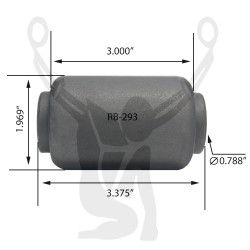 RB-293 Rubber Encased Bushing