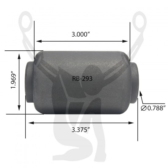RB-293 Rubber Encased Bushing RB-293 Rubber Encased Bushing