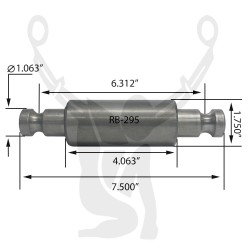 RB-295 Rubber Encased Bushing