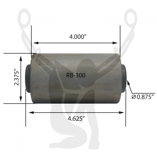 RB-300 Rubber Encased Bushing RB-300 Rubber Encased Bushing