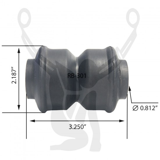 RB-301 Rubber Encased Bushing RB-301 Rubber Encased Bushing