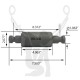 RB-308 Rubber Encased Bushing RB-308 Rubber Encased Bushing