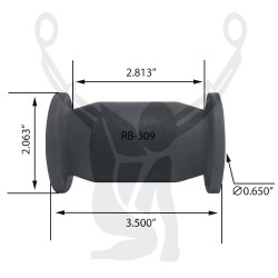 RB-309 Rubber Encased Bushing