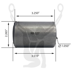 RB-327 RUBBER ENCASED BUSHING