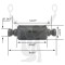 RB-330 Rubber Encased Bushing
