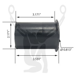 RB-353 Rubber Encased Bushing