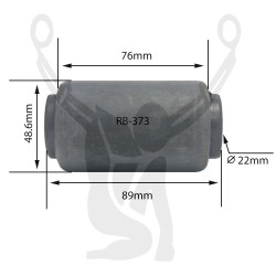 RB-373 Rubber Encased Bushing