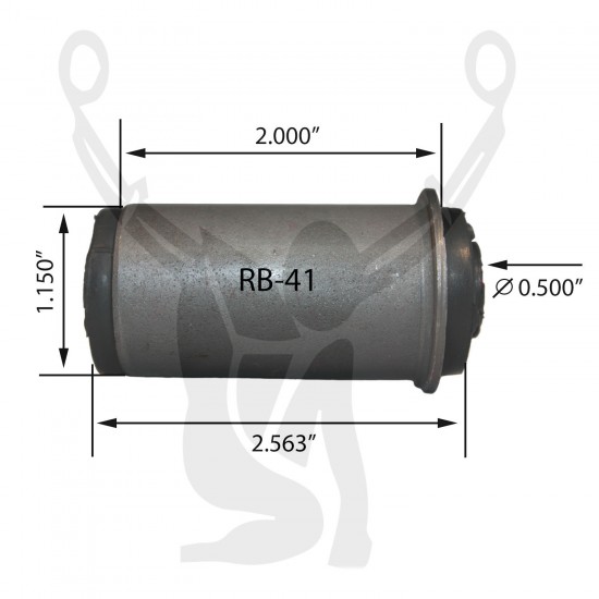 RB41 Rubber Encased Bushing RB41 Rubber Encased Bushing